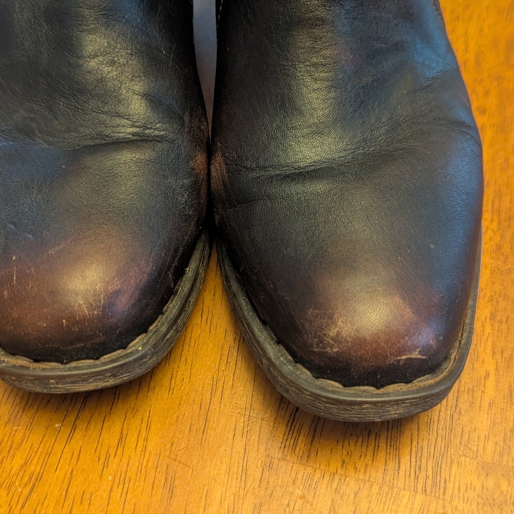 Born Brown Leather Women's Boots - Picture 9 of 9